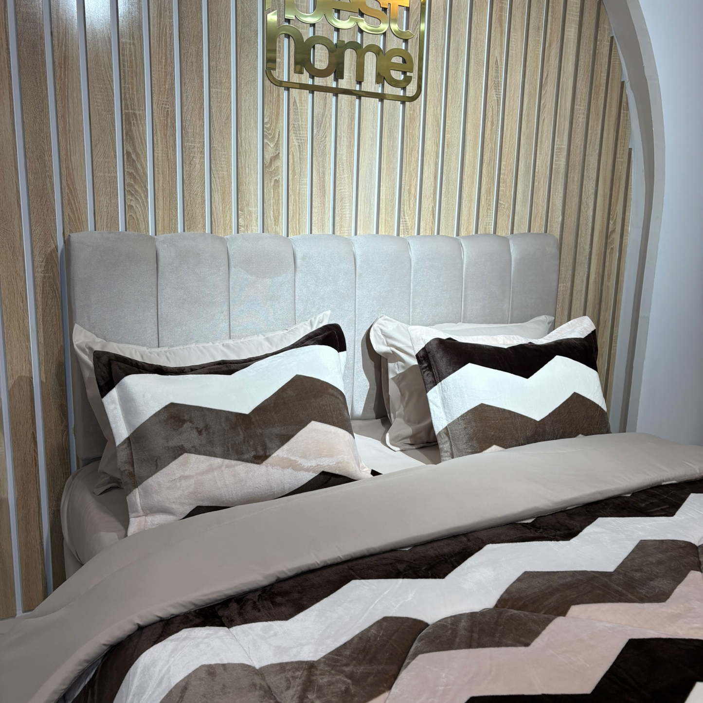 Couvre Lit KINGSIZE 6 PIECES - MBH