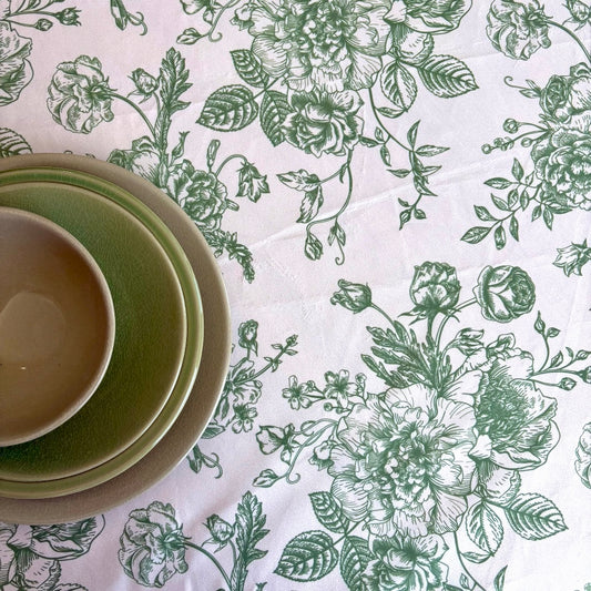 Nappe de Table Verte en V-Light - MBH