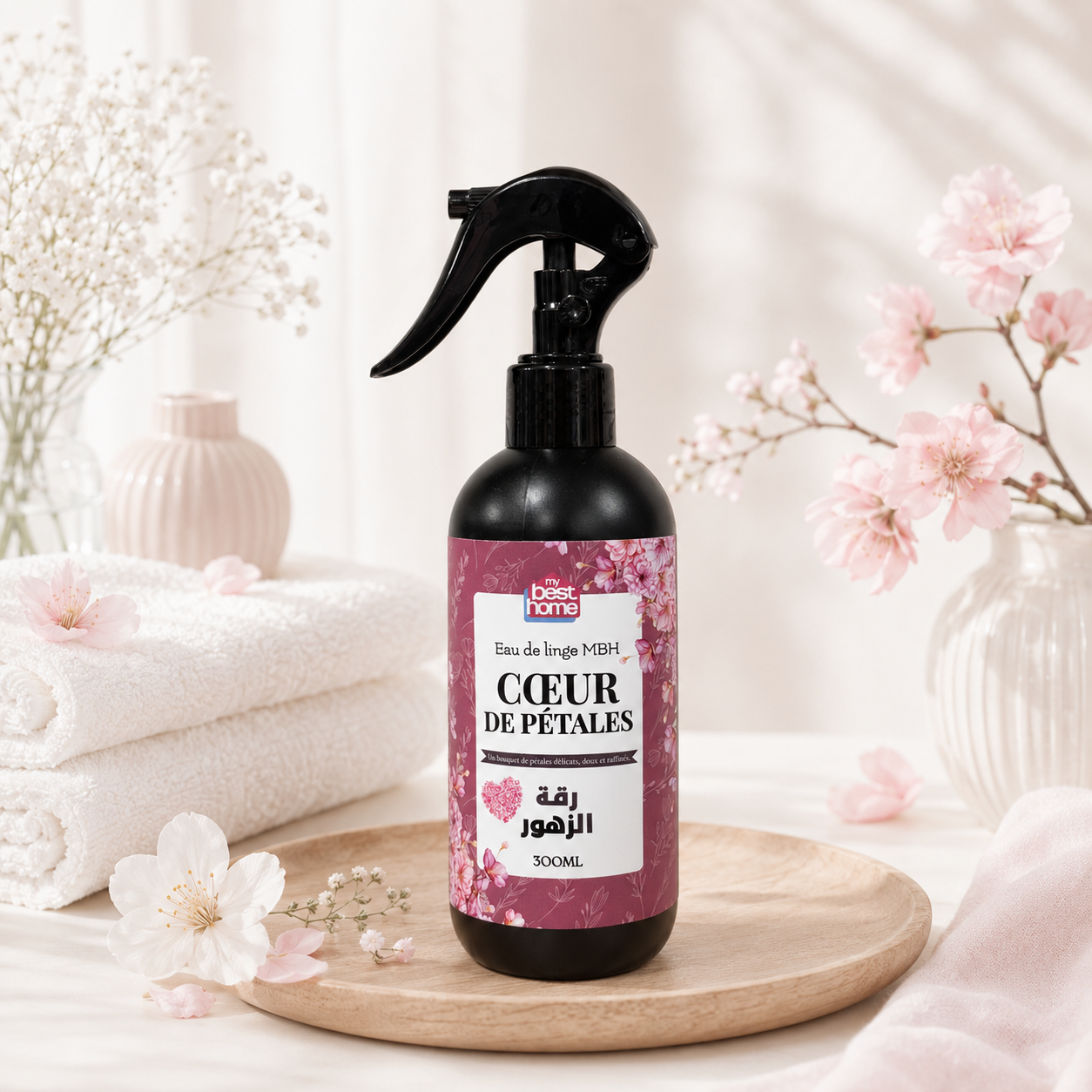 Parfum de Linge COEUR DE PETALES | رقة الزهور - MBH