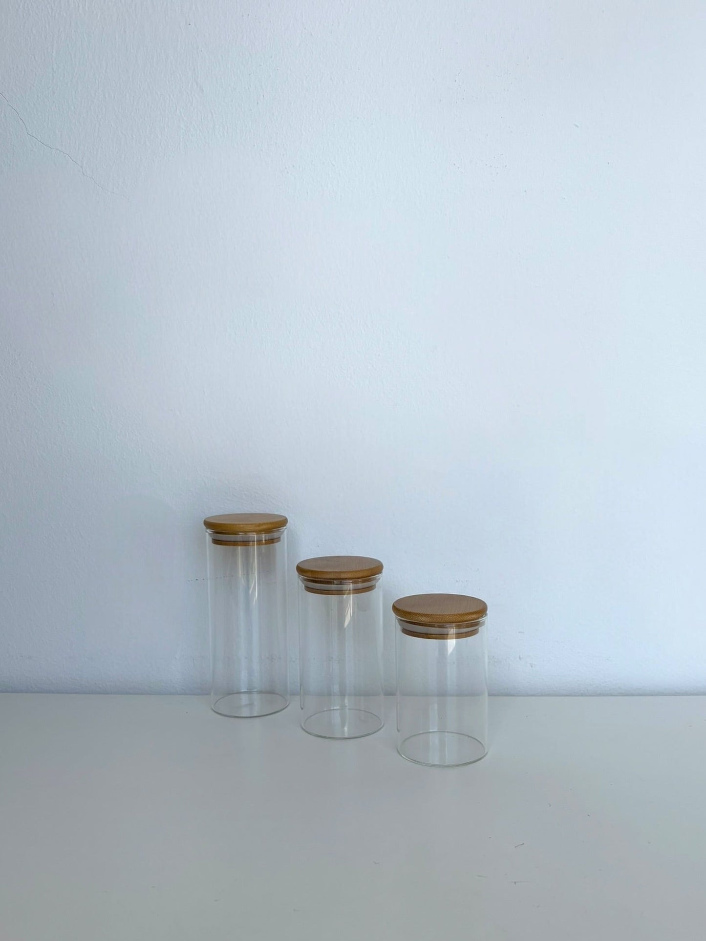 Boîtes à Épices en Verre & Bois – MBH