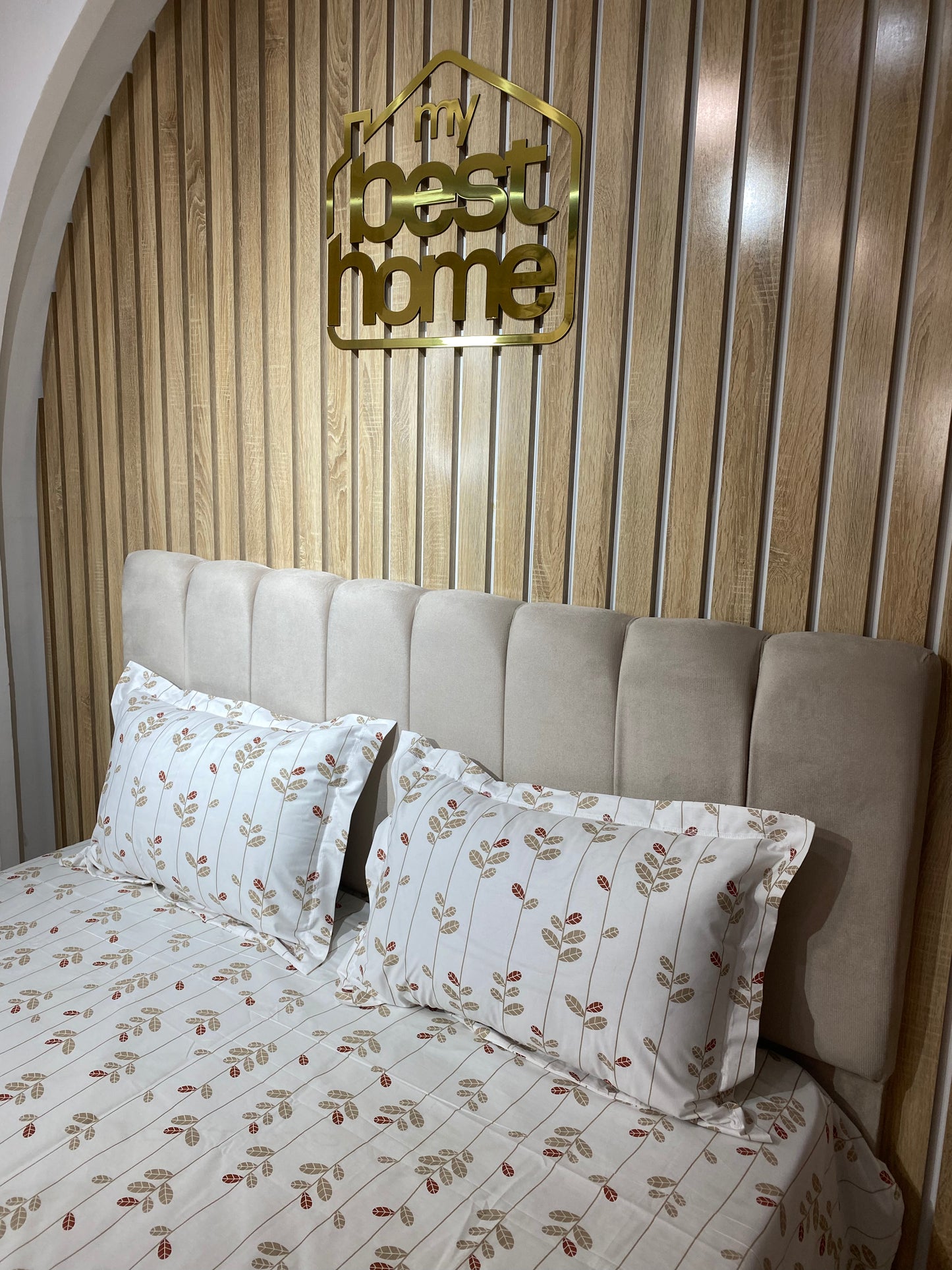 Parure de Lit 100% Popeline de Coton – Élégance & Confort