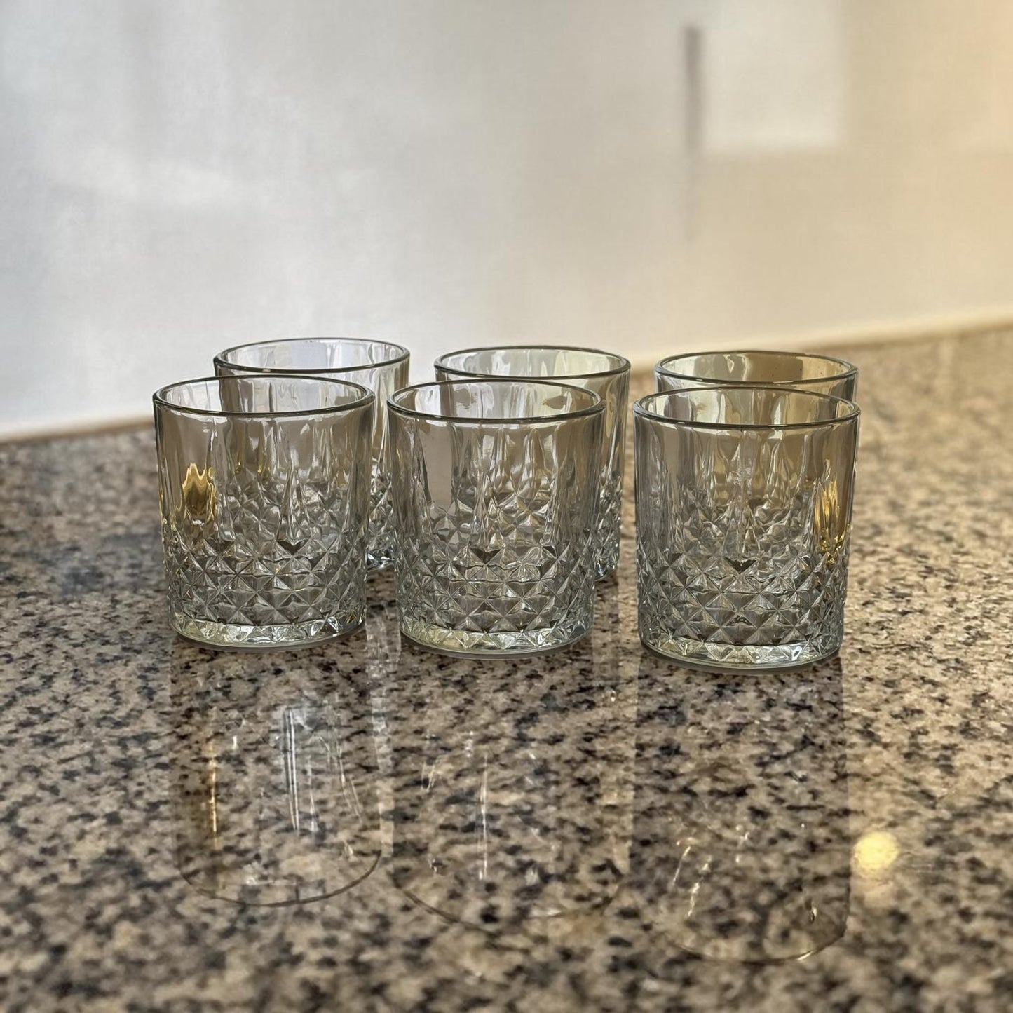 Service de 6 verres à eau en verre – MBH