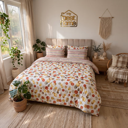 Couette MYBESTHOME-KING SIZE 100% Polycoton