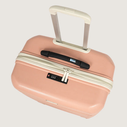 Set de 3 valises Titou SMART - ROSE ACC BEIGE