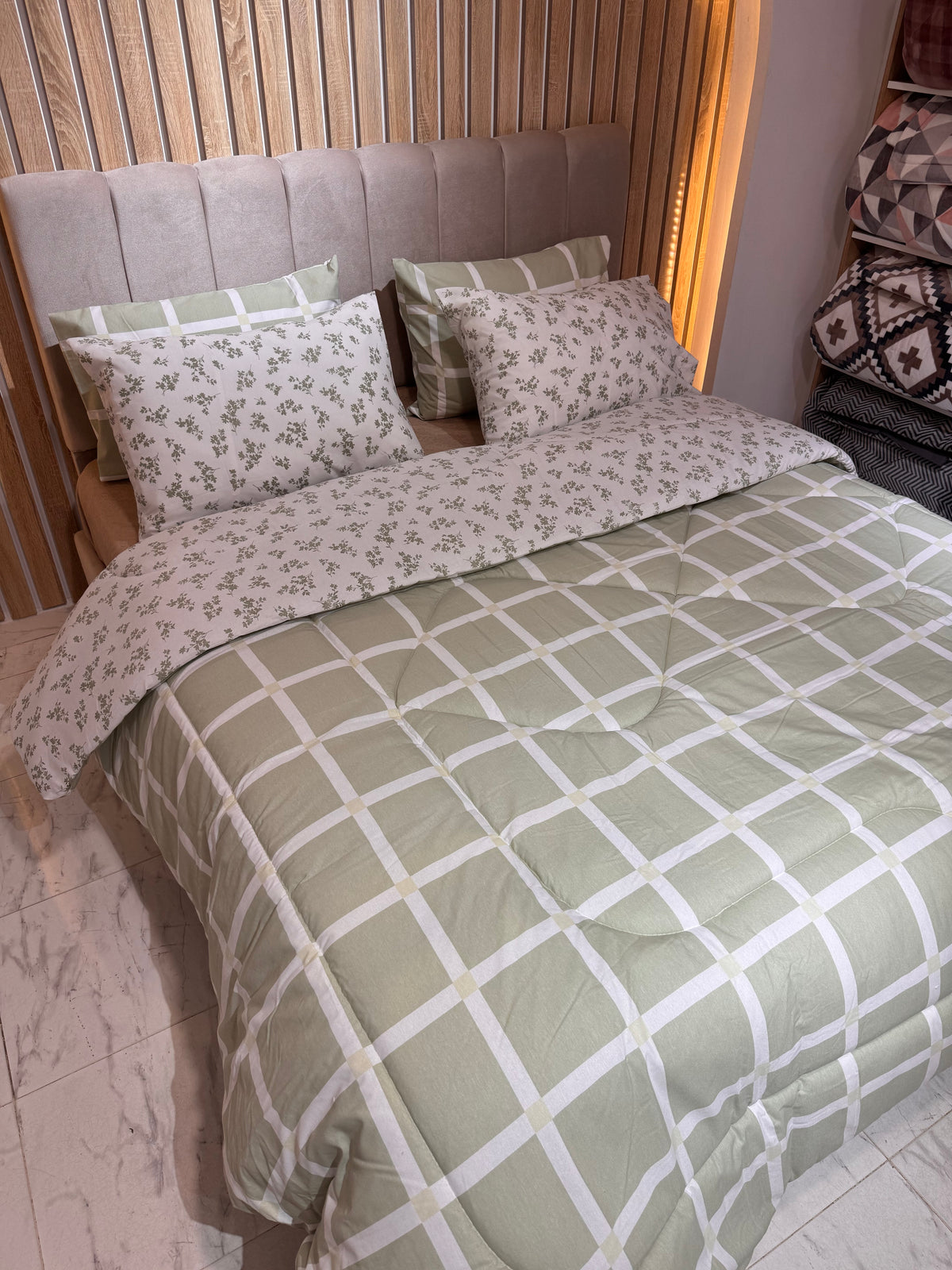 Couette MYBESTHOME-KING SIZE 100% Polycoton