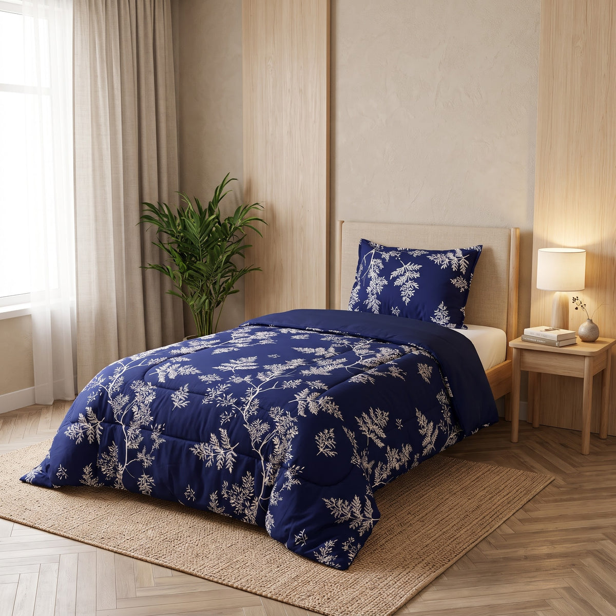 Couette Une place & demie + Parure hasard 3 pièces offerte