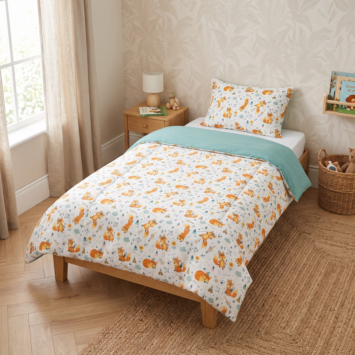 Couette Une place & demie + Parure hasard 3 pièces offerte