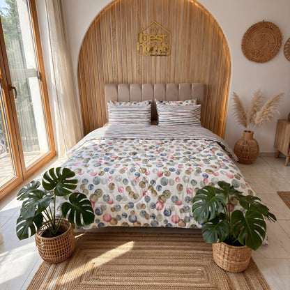 Couette MYBESTHOME-KING SIZE 100% Polycoton