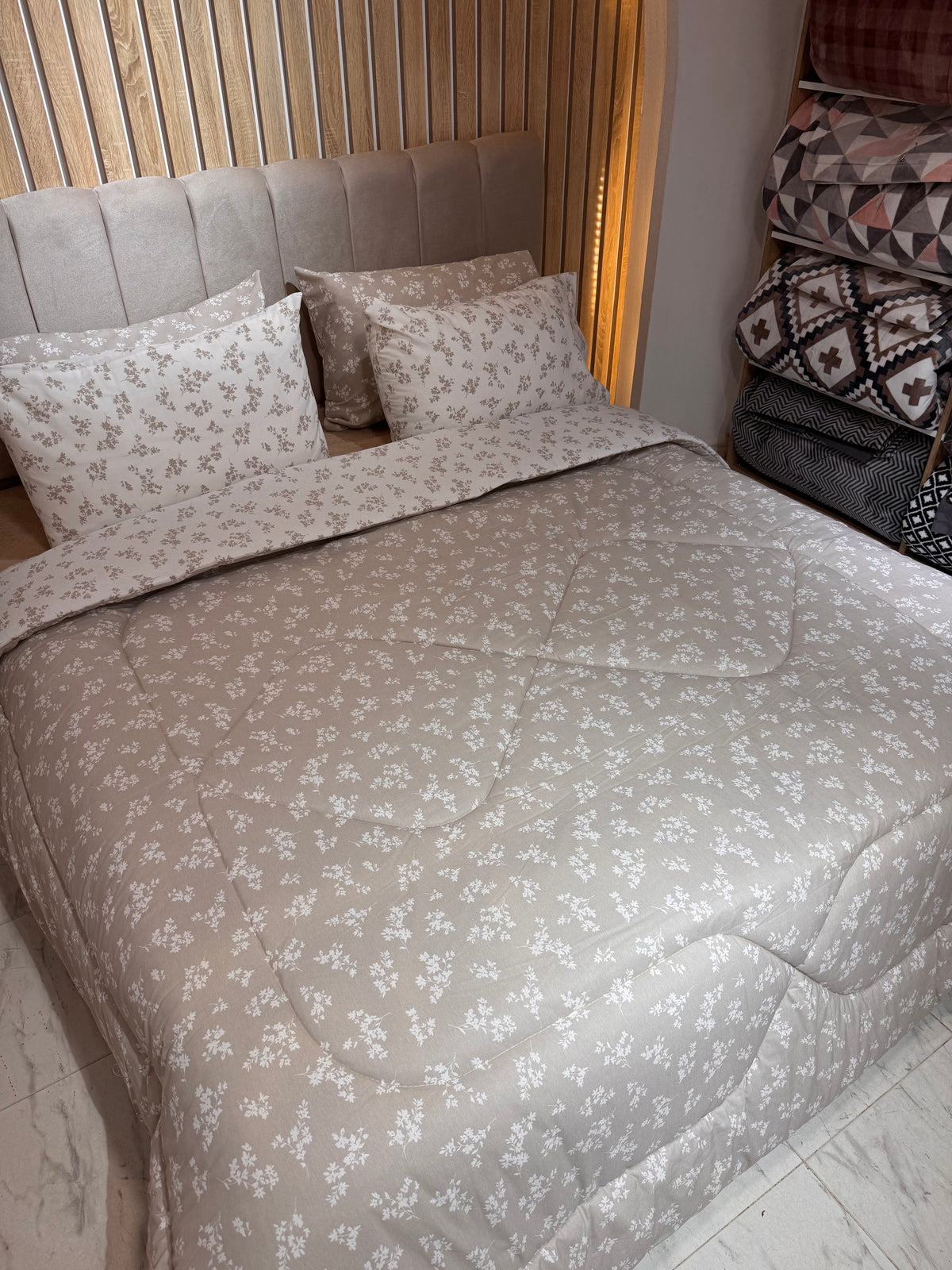Couette MYBESTHOME-KING SIZE 100% Polycoton