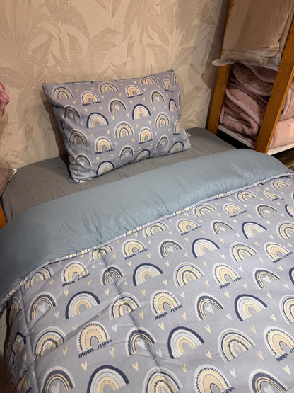 Couette Une place & demie + Parure hasard 3 pièces offerte