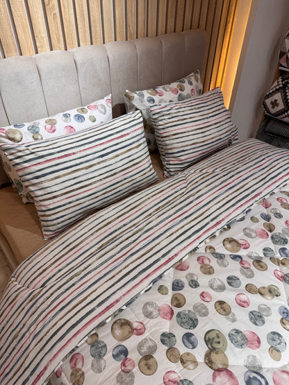 Couette MYBESTHOME-KING SIZE 100% Polycoton