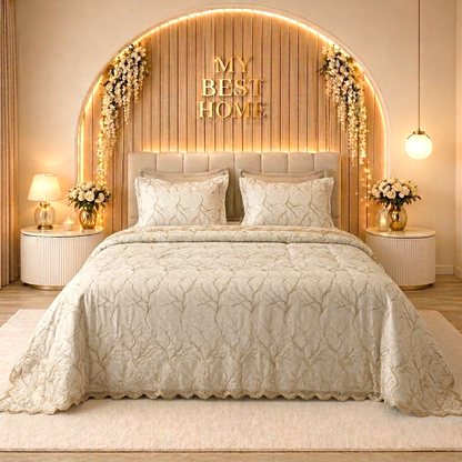 PARURE DE LIT MARIAGE KING SIZE KAMRAYA – MBH