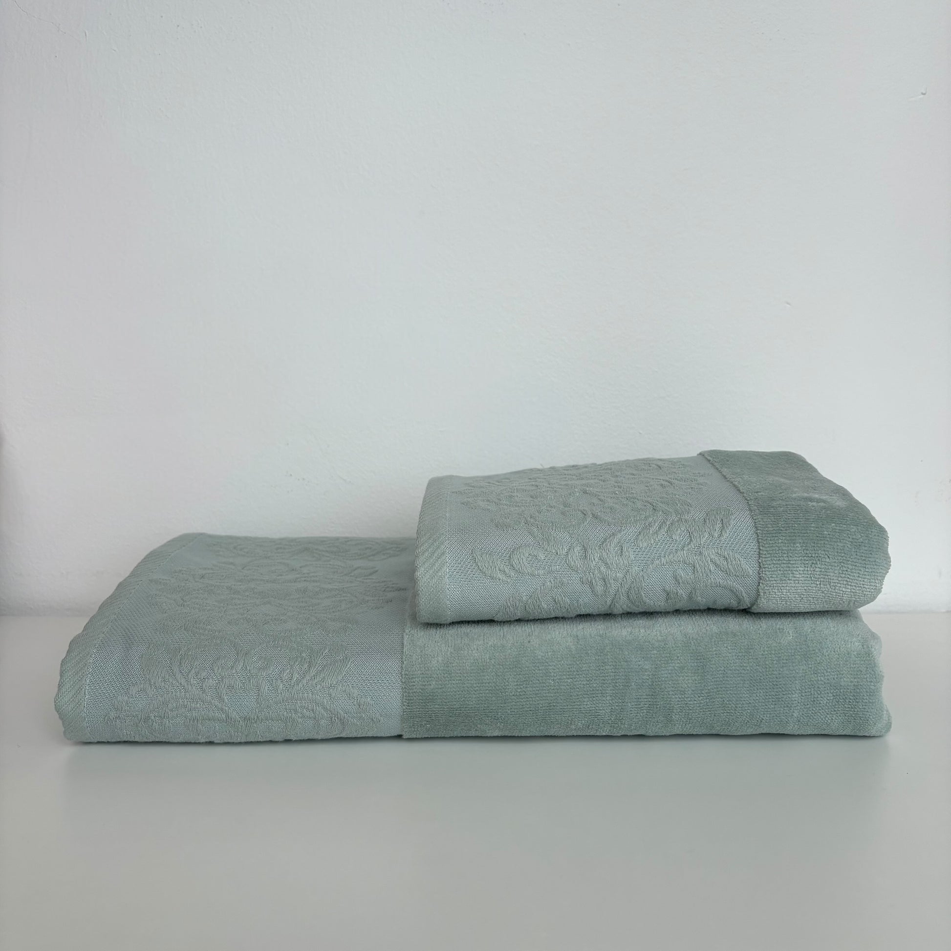 Ensemble de 2 Serviettes 100% Coton – MBH