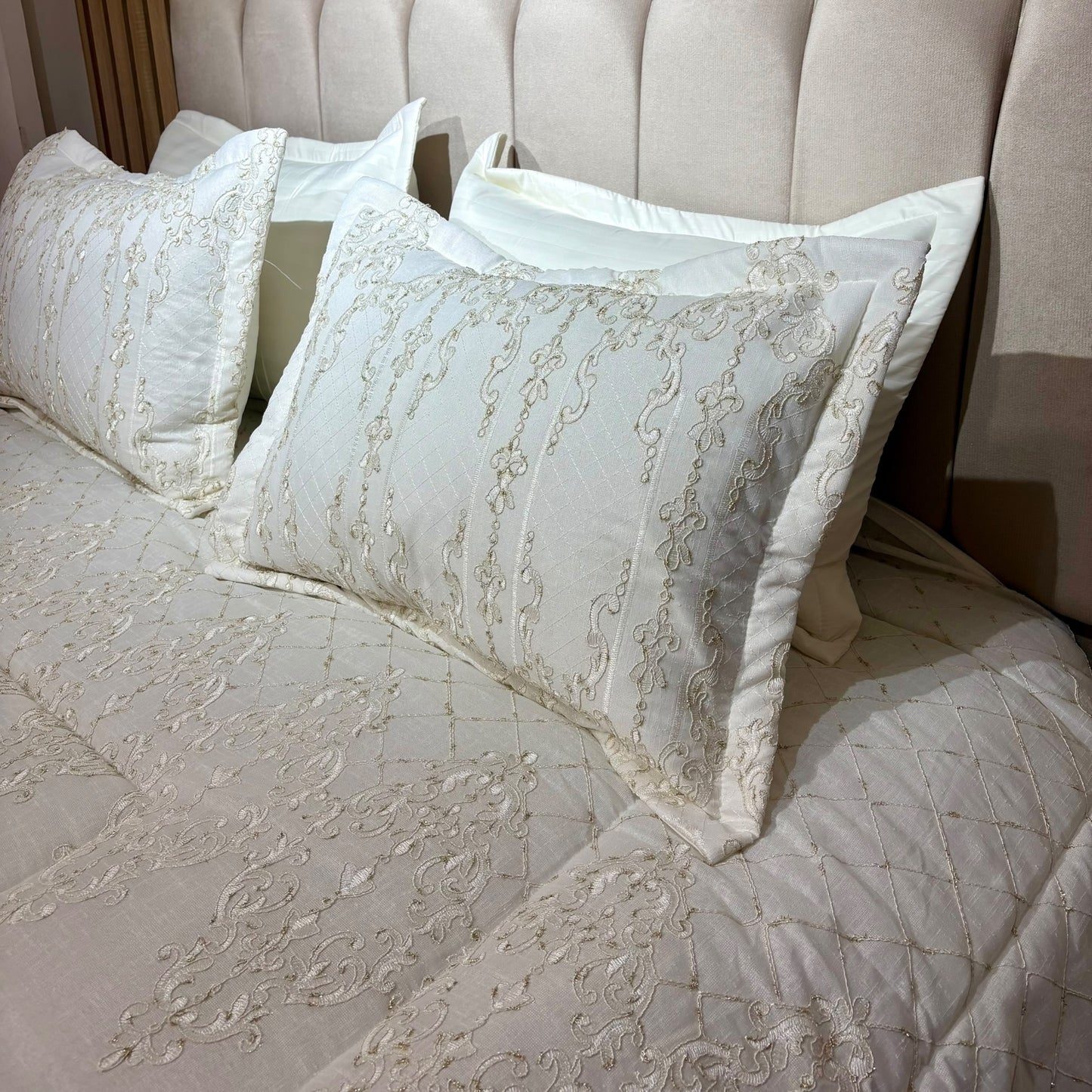 PARURE DE LIT MARIAGE KING SIZE KAMRAYA – MBH