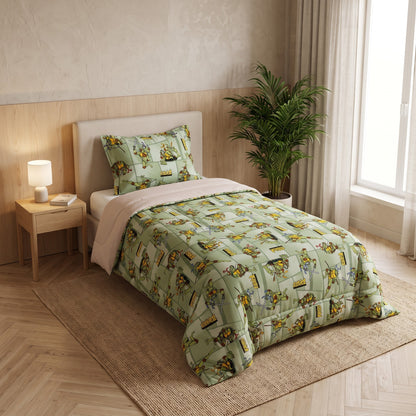 Couette Une place & demie + Parure hasard 3 pièces offerte