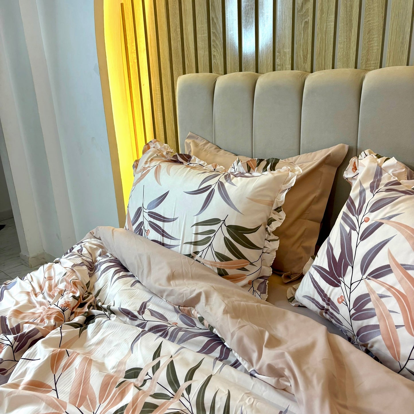 Ensemble Housse de Couette « Jardin Secret » 7 pièces - MBH