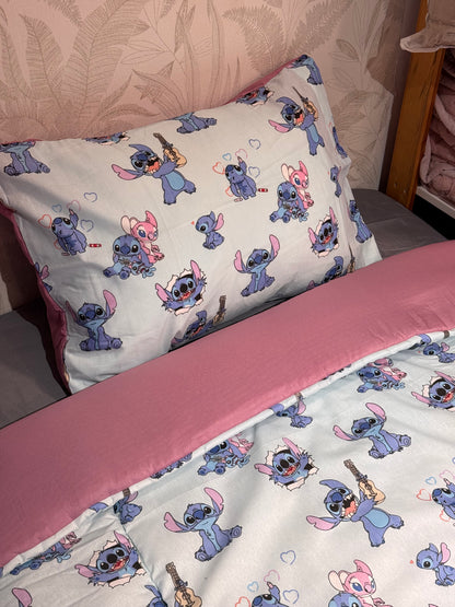 Couette Une place & demie + Parure hasard 3 pièces offerte