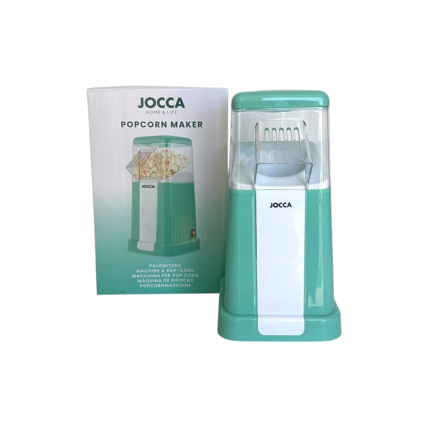 Machine À Pop Corn Turquoise 5617T 1200W - JOCCA