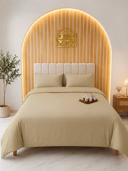 Housse de Couette 100% Coton avec 2 Taies – MBH