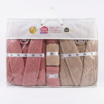 Coffret Excellence MYBESTHOME – 10 pièces | Linge de bain premium MBH