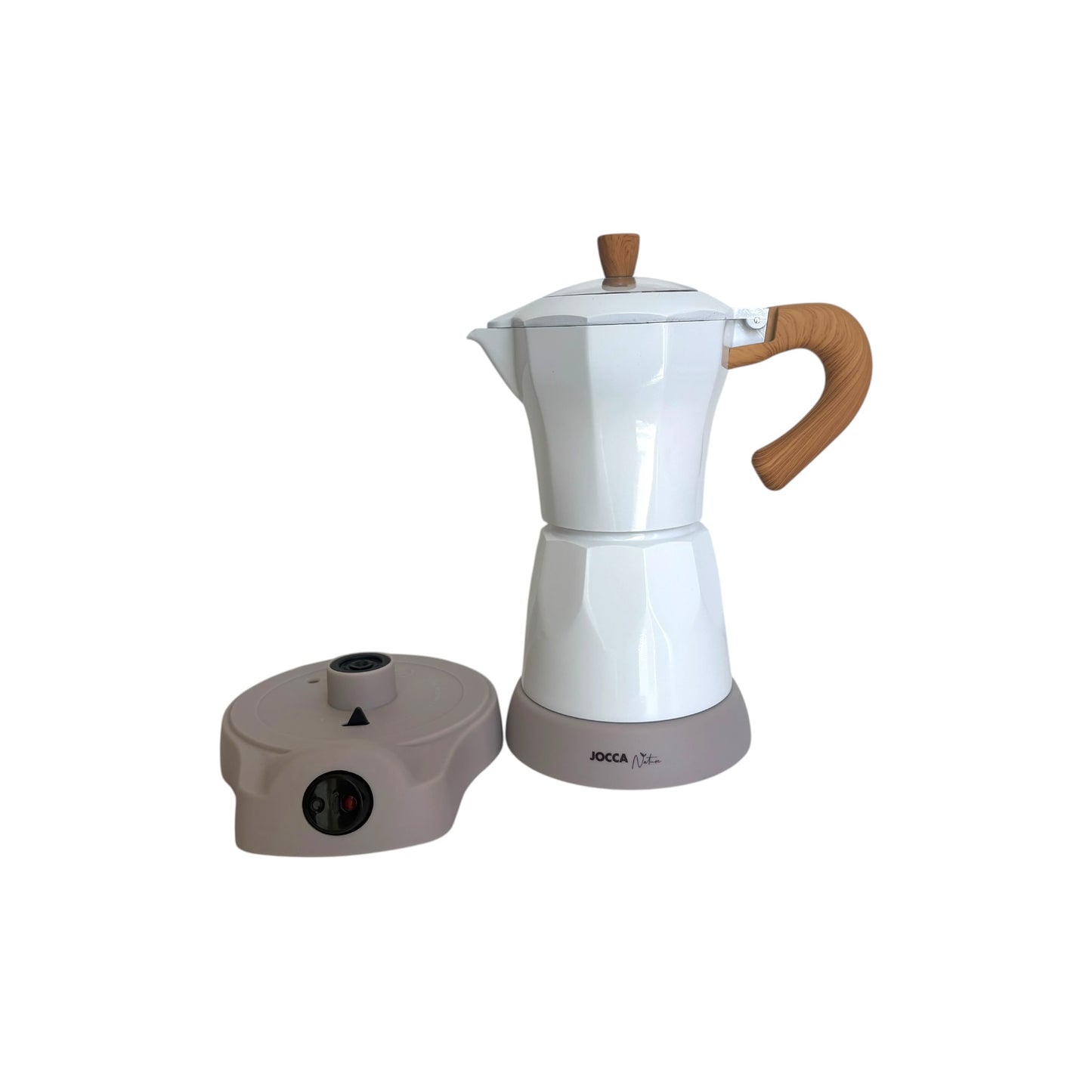 Cafetière Électrique Blanc 2188 6 Tasses - JOCCA