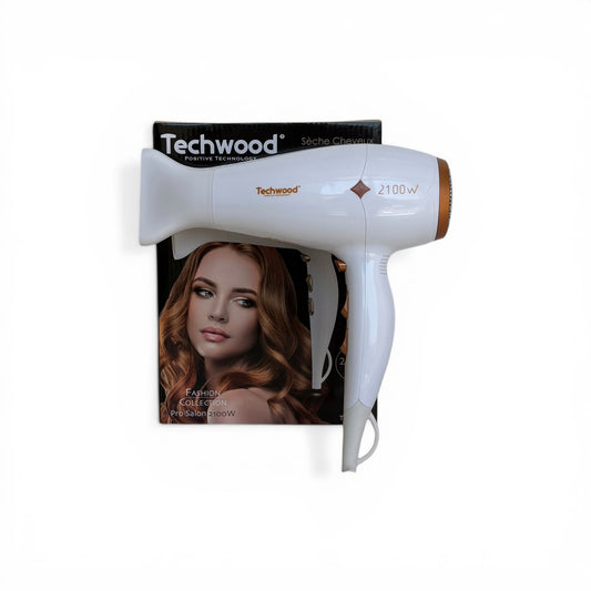Sèche Cheveux pro TECHWOOD TSC-2101 2100W - Blanc