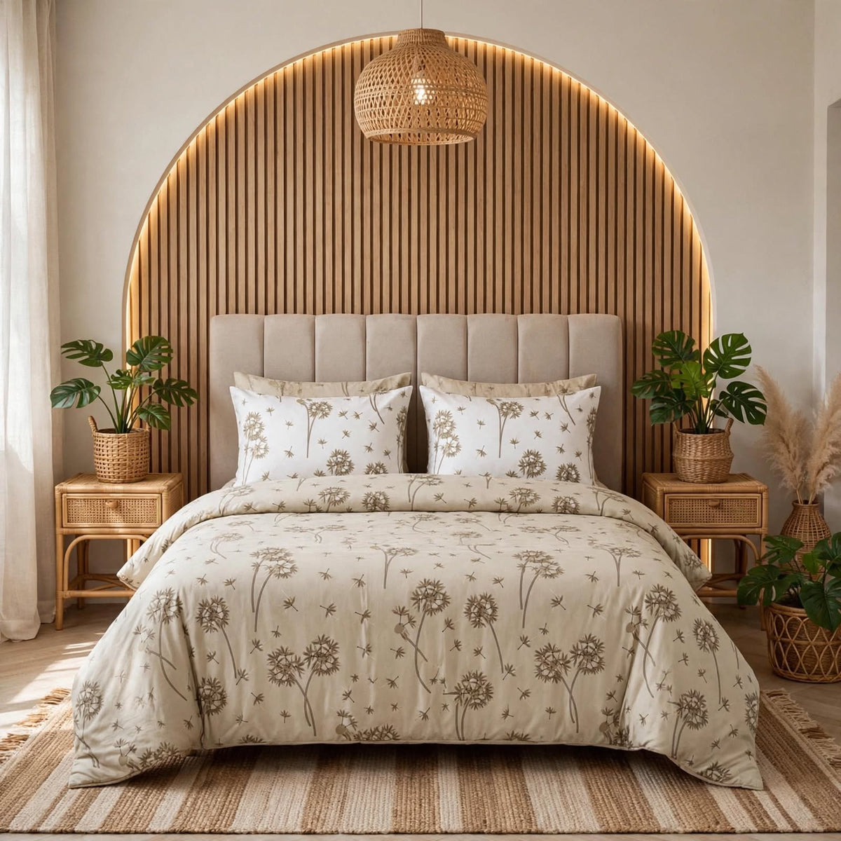 Couette MYBESTHOME-KING SIZE 100% Polycoton