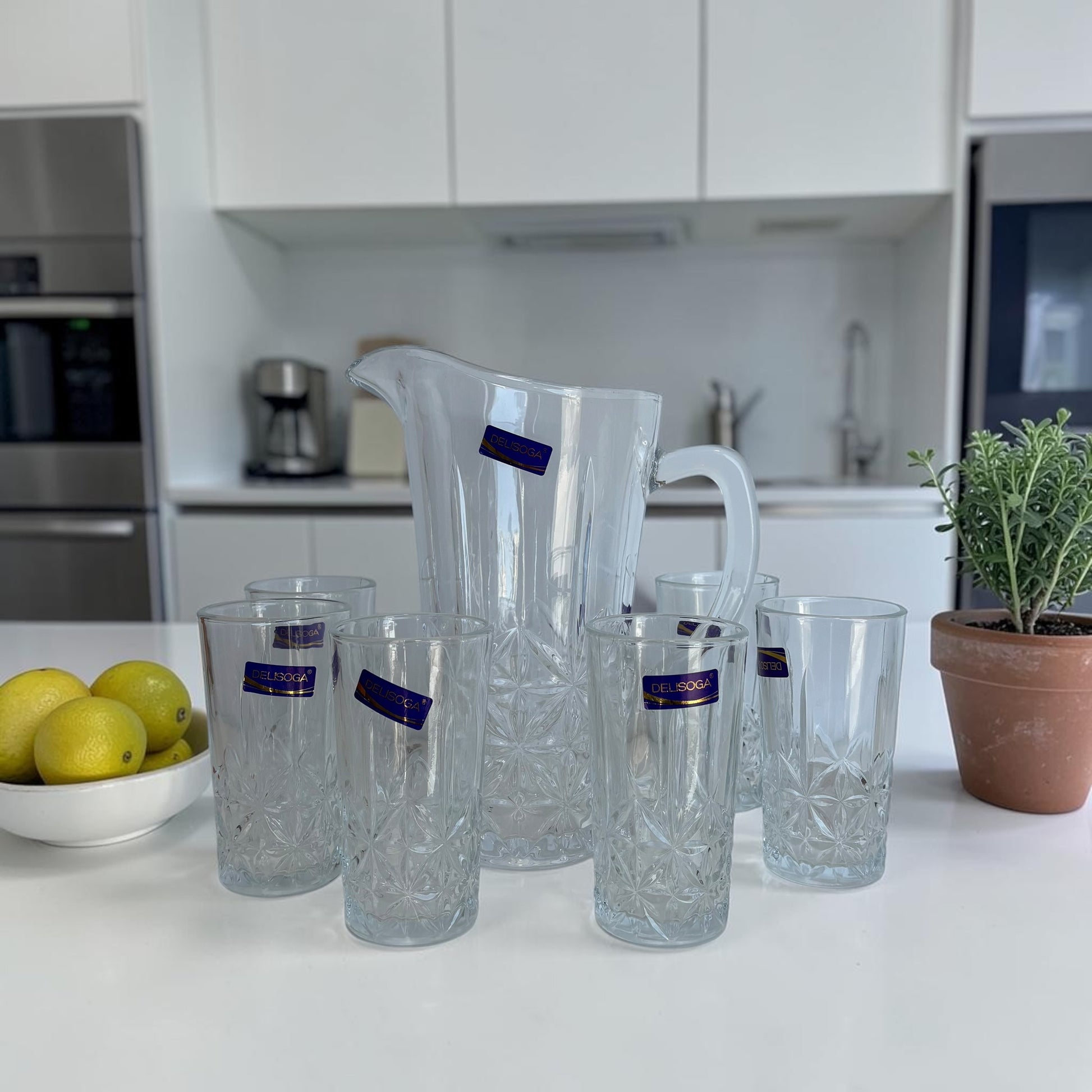 Service à eau en verre 7 pièces – MBH