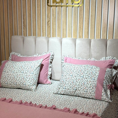 Parure de lit complète PRESTIGE – 7 pièces en coton peigné | My Best Home