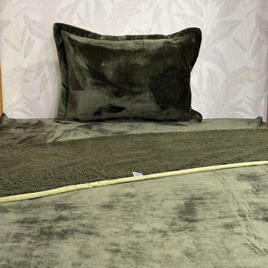 Parure de Lit Polaire Double Face 1 Place et Demi – MBH