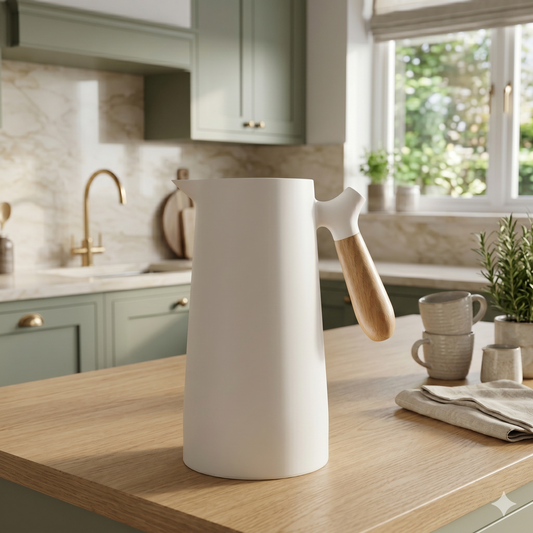 Thermos Isotherme Pékin 1000ml à Manche en Bois - MBH