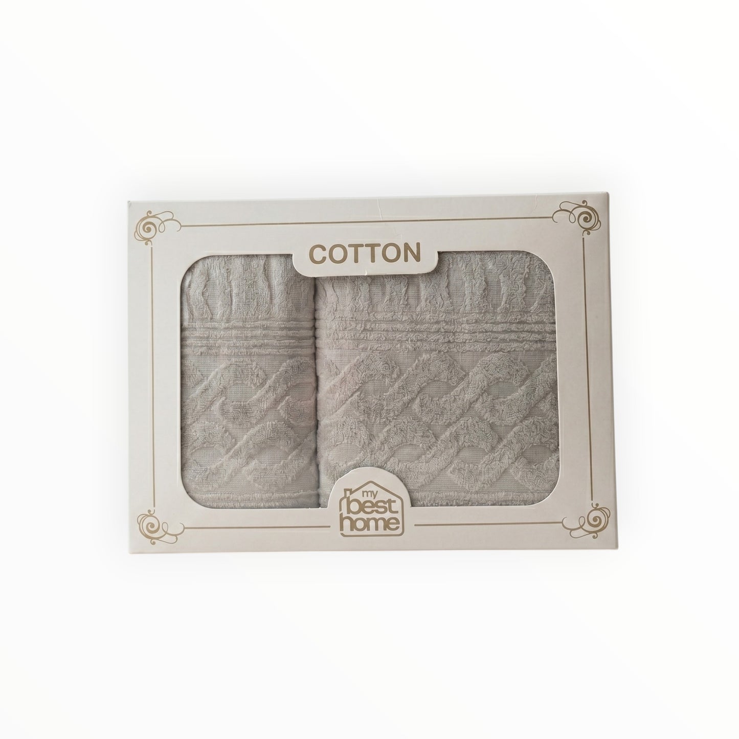 Ensemble de Douche 2 Pièces 100% Coton – MBH