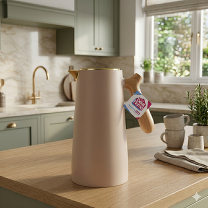 Thermos Isotherme Pékin 1000ml à Manche en Bois - MBH