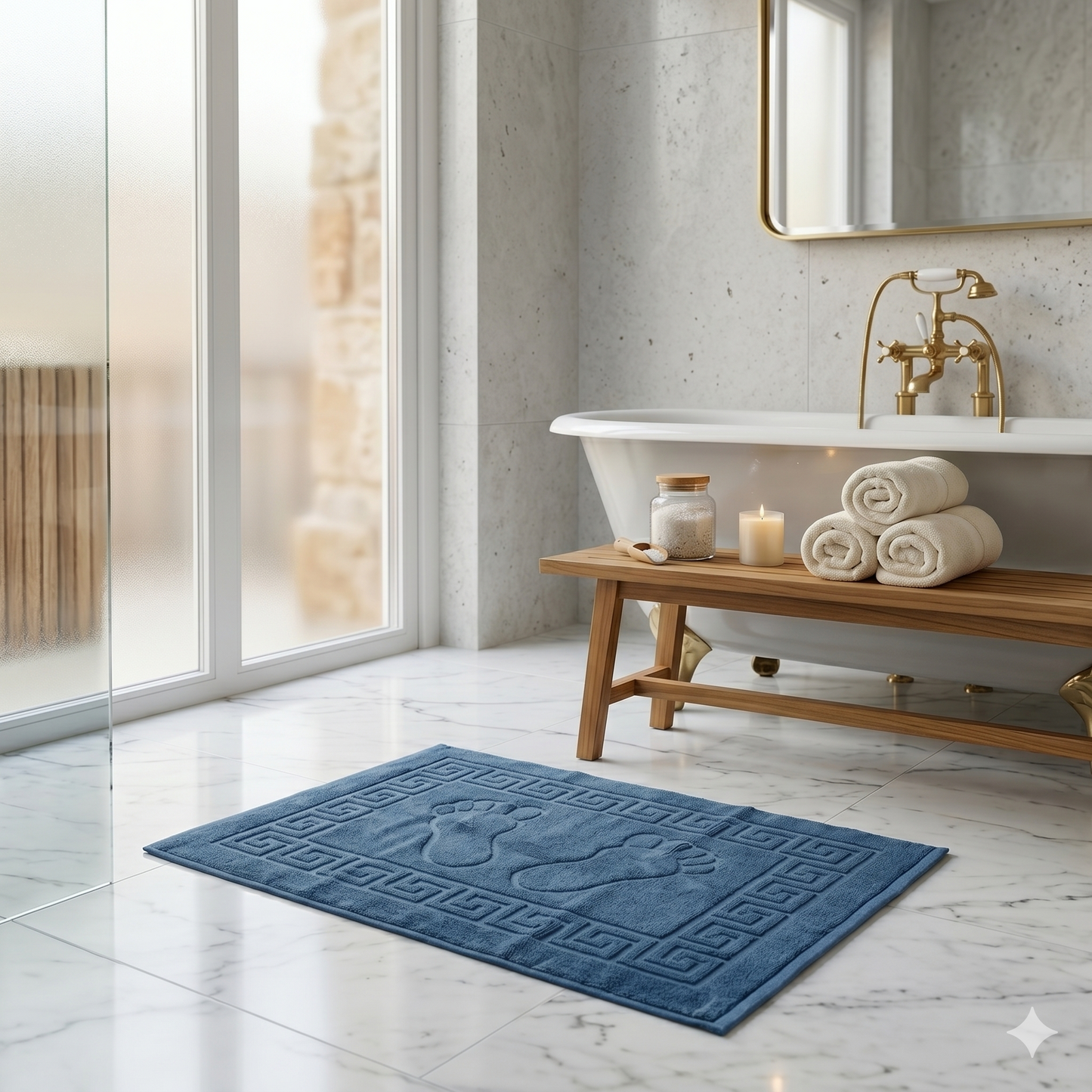 Serviette de Pieds 100% Coton 90x50 cm – MBH