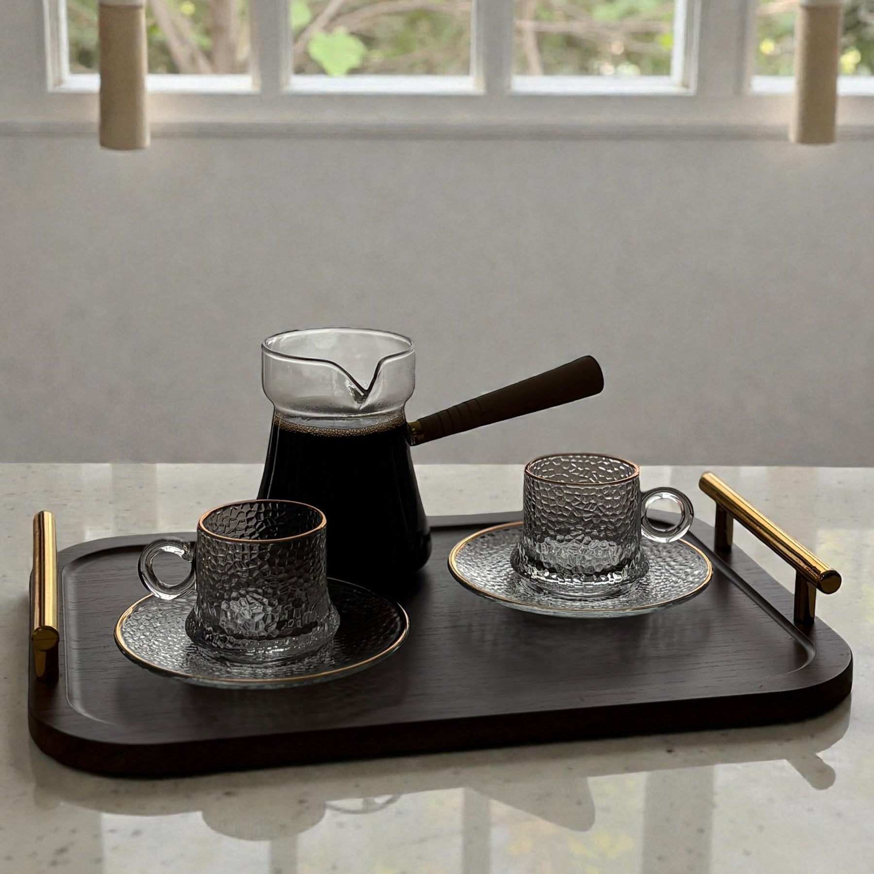 Service à café turc