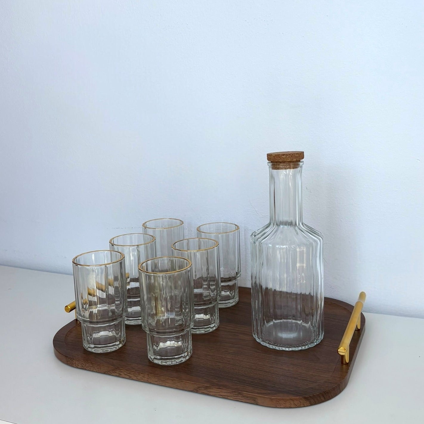 Service à Eau en Verre 7 Pièces - MBH