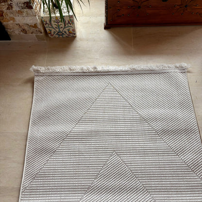 Tapis de Couloir Bouclette Crème – MBH
