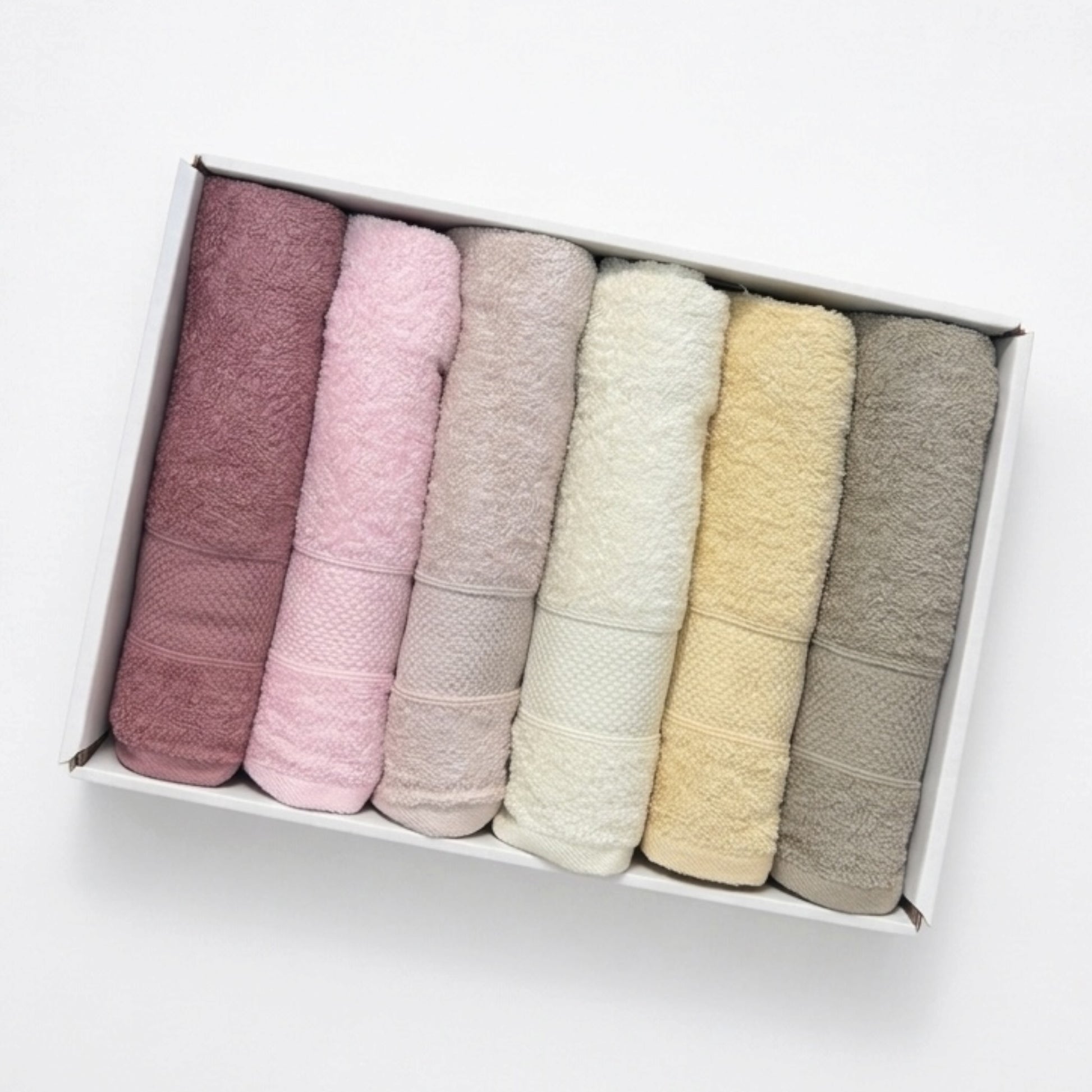 Lot de 6 Serviettes de visage - MBH