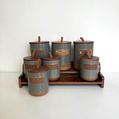 Ensemble de Rangement Cuisine en Céramique – MBH