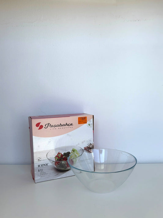 Saladier en Verre Transparent 25 cm – MBH