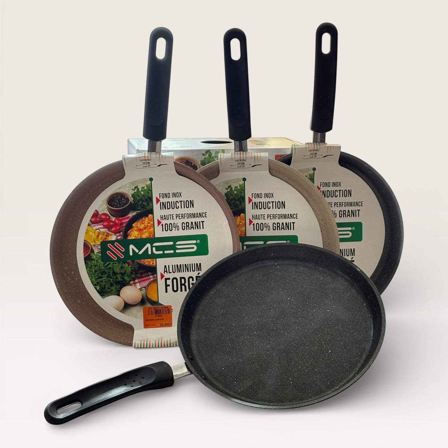 Crêpière Design 25 cm – MCS