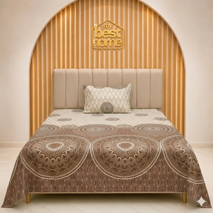 Ensemble de literie 170x220 cm | Drap plat + taie d’oreiller - MBH