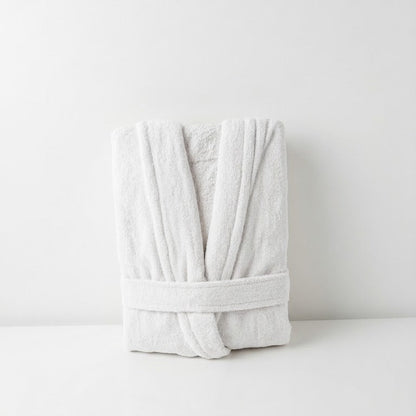 Peignoir Unisexe en Coton Pur – MBH