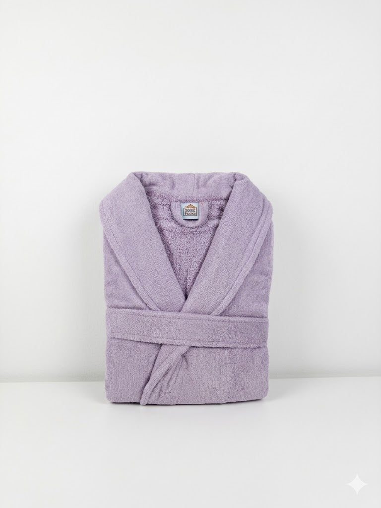 Peignoir Unisexe en Coton Pur – MBH
