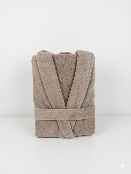 Peignoir Unisexe en Coton Pur – MBH