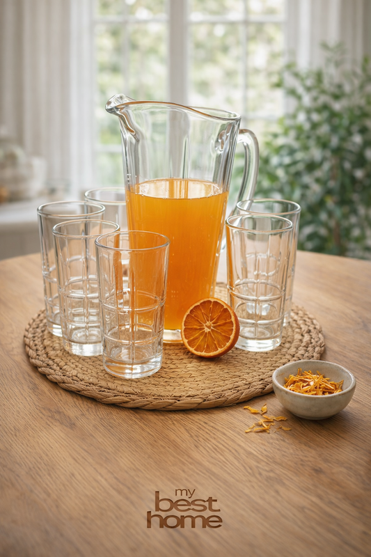 Service à eau en verre 7 Pièces - MBH