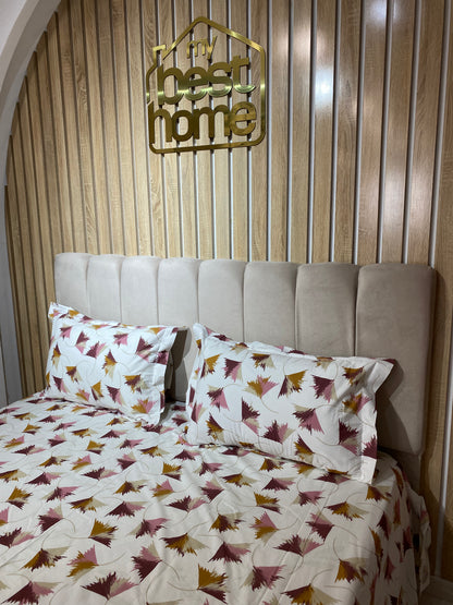 Parure de Lit 100% Popeline de Coton – Élégance & Confort