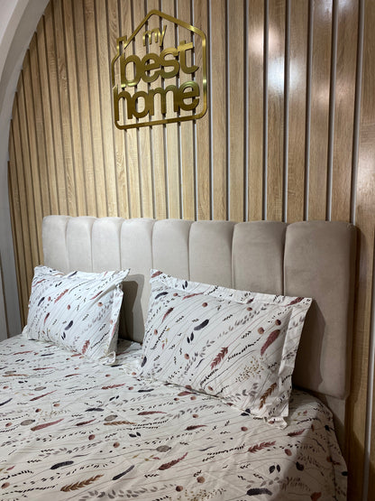 Parure de Lit 100% Popeline de Coton – Élégance & Confort