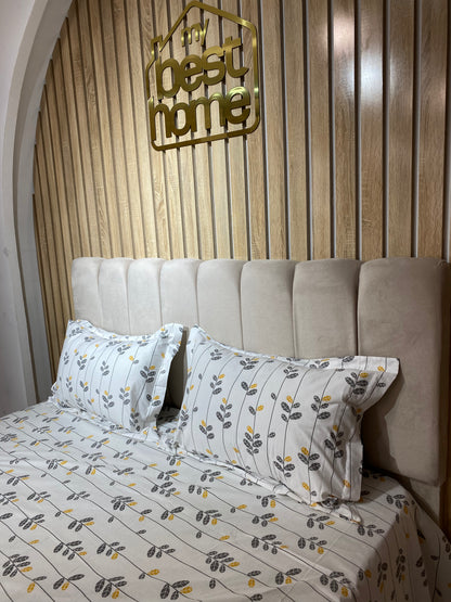 Parure de Lit 100% Popeline de Coton – Élégance & Confort