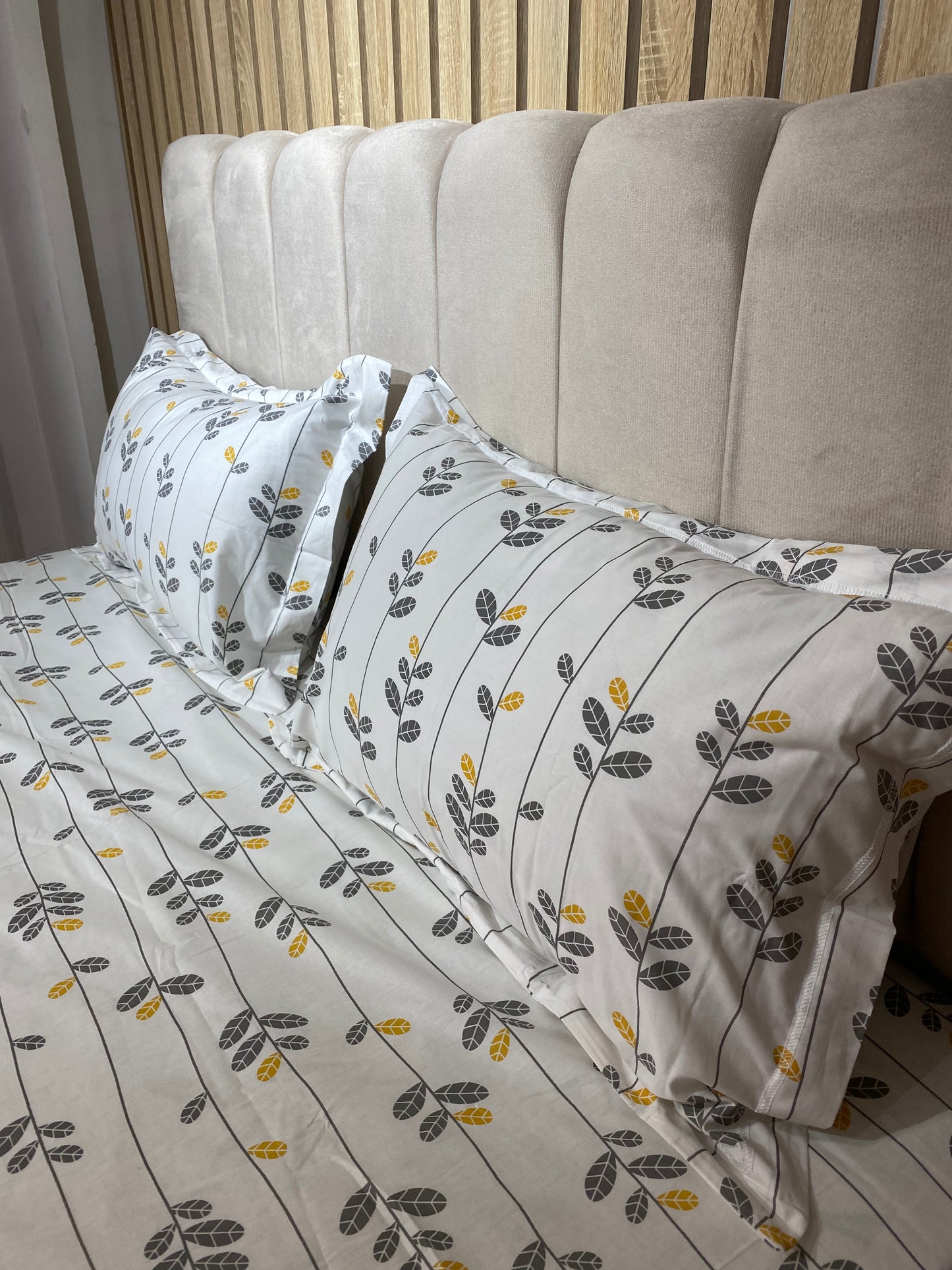 Parure de Lit 100% Popeline de Coton – Élégance & Confort